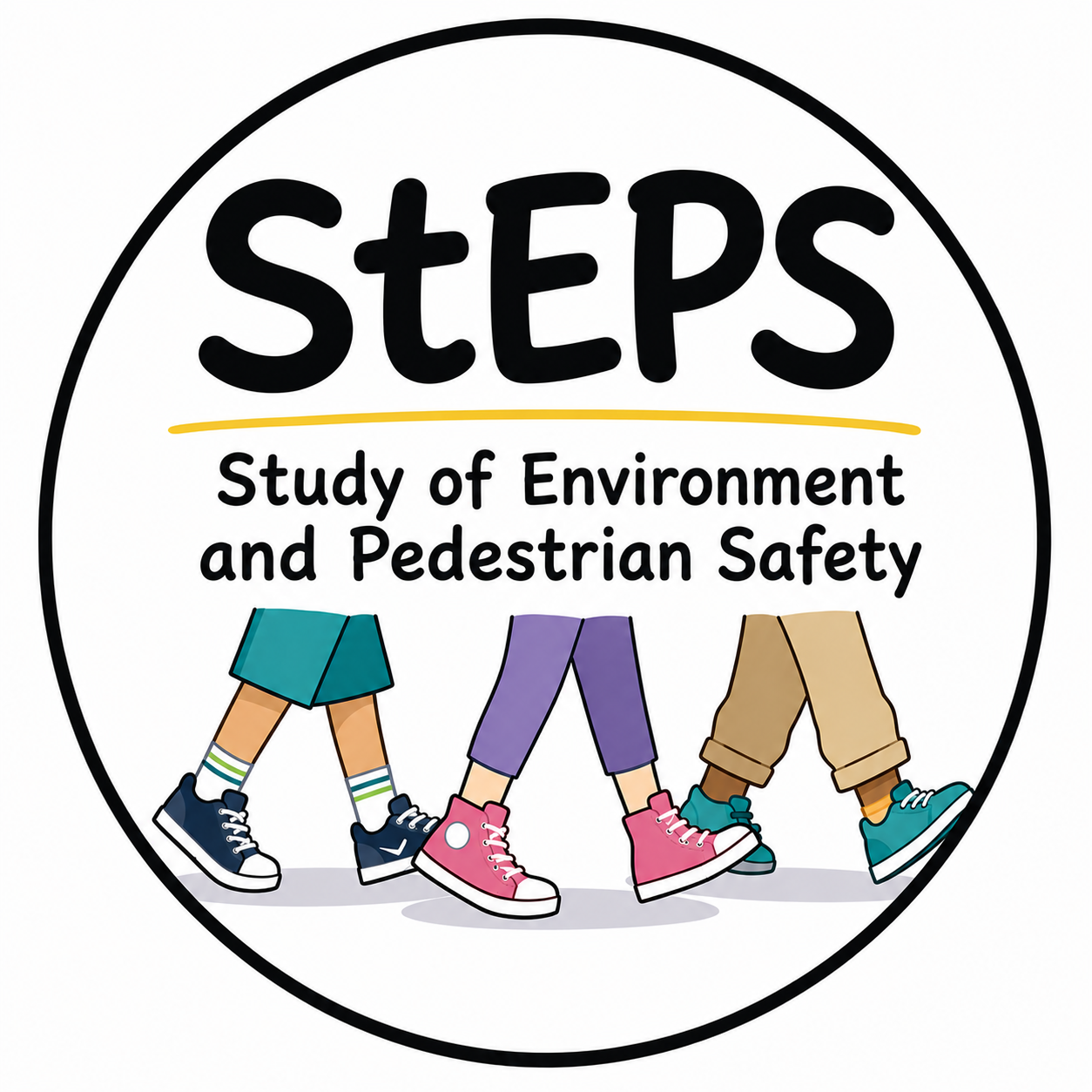 Study of Environment and Pedestrian Safety (StEPS) Logo